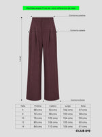 Load image into Gallery viewer, Pantalón Night Pinstripes Vinotinto