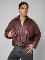 Load image into Gallery viewer, Chaqueta Aura wine