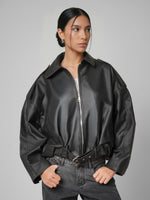 Load image into Gallery viewer, Chaqueta Aura Black mate