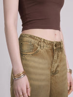 Load image into Gallery viewer, Jean wide leg Sandstorm