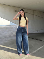 Load image into Gallery viewer, Jean Baggy Sunday blue