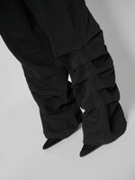 Load image into Gallery viewer, Jean baggy Carbon black