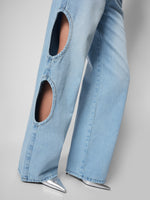 Load image into Gallery viewer, Jwan wide leg cut out
