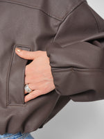 Load image into Gallery viewer, Chaqueta office coffee