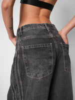 Load image into Gallery viewer, Jean Baggy Halo sporty