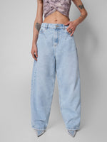 Load image into Gallery viewer, Jean baggy Espresso