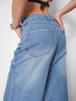 Load image into Gallery viewer, Jean wide leg No cover