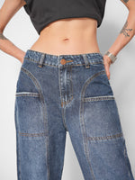 Load image into Gallery viewer, Jean wide leg Last call
