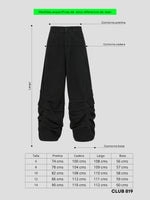 Load image into Gallery viewer, Jean baggy Carbon black