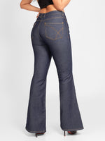 Load image into Gallery viewer, Jean flare Azzurra