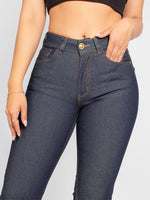 Load image into Gallery viewer, Jean flare Azzurra