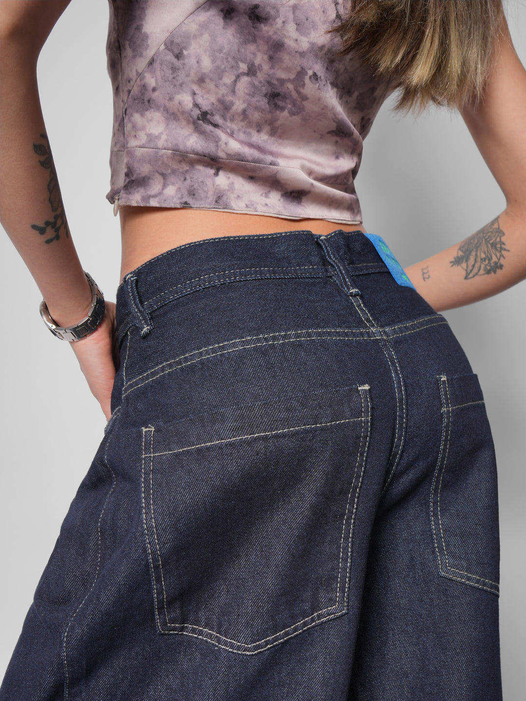 Jean Baggy Slow Burn Industrial