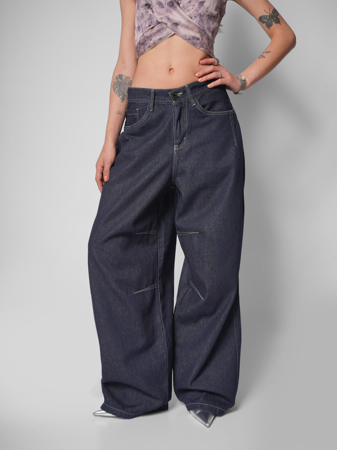 Jean Baggy Slow Burn Industrial