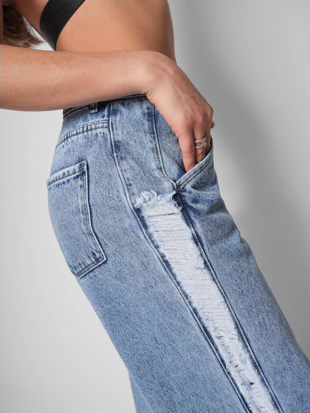 Jean Wide Leg Stereo Vision