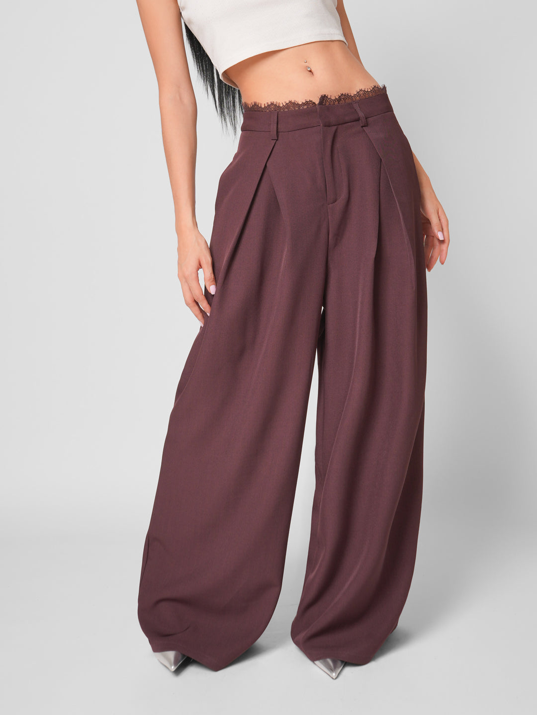 Pantalon prenses affair vinotinto