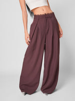 Load image into Gallery viewer, Pantalon prenses affair vinotinto

