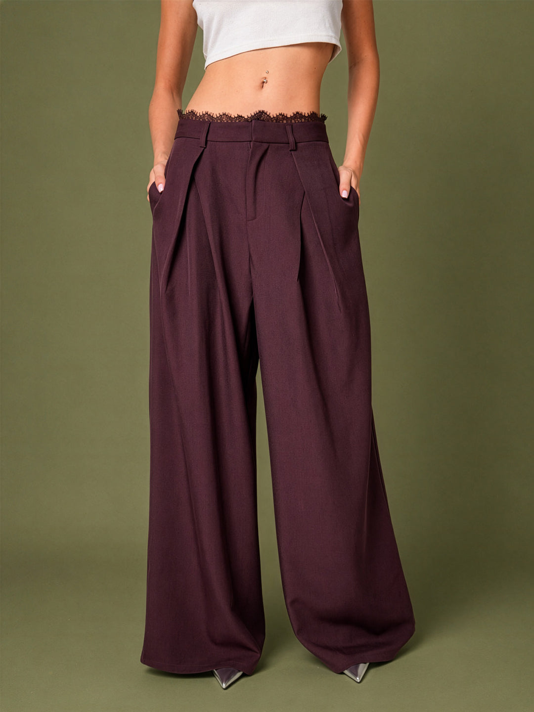 Pantalon prenses affair vinotinto