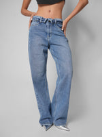 Load image into Gallery viewer, Jean Wide leg Resonance
