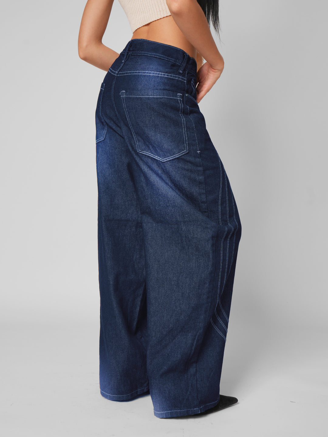 Jean baggy Vega blue
