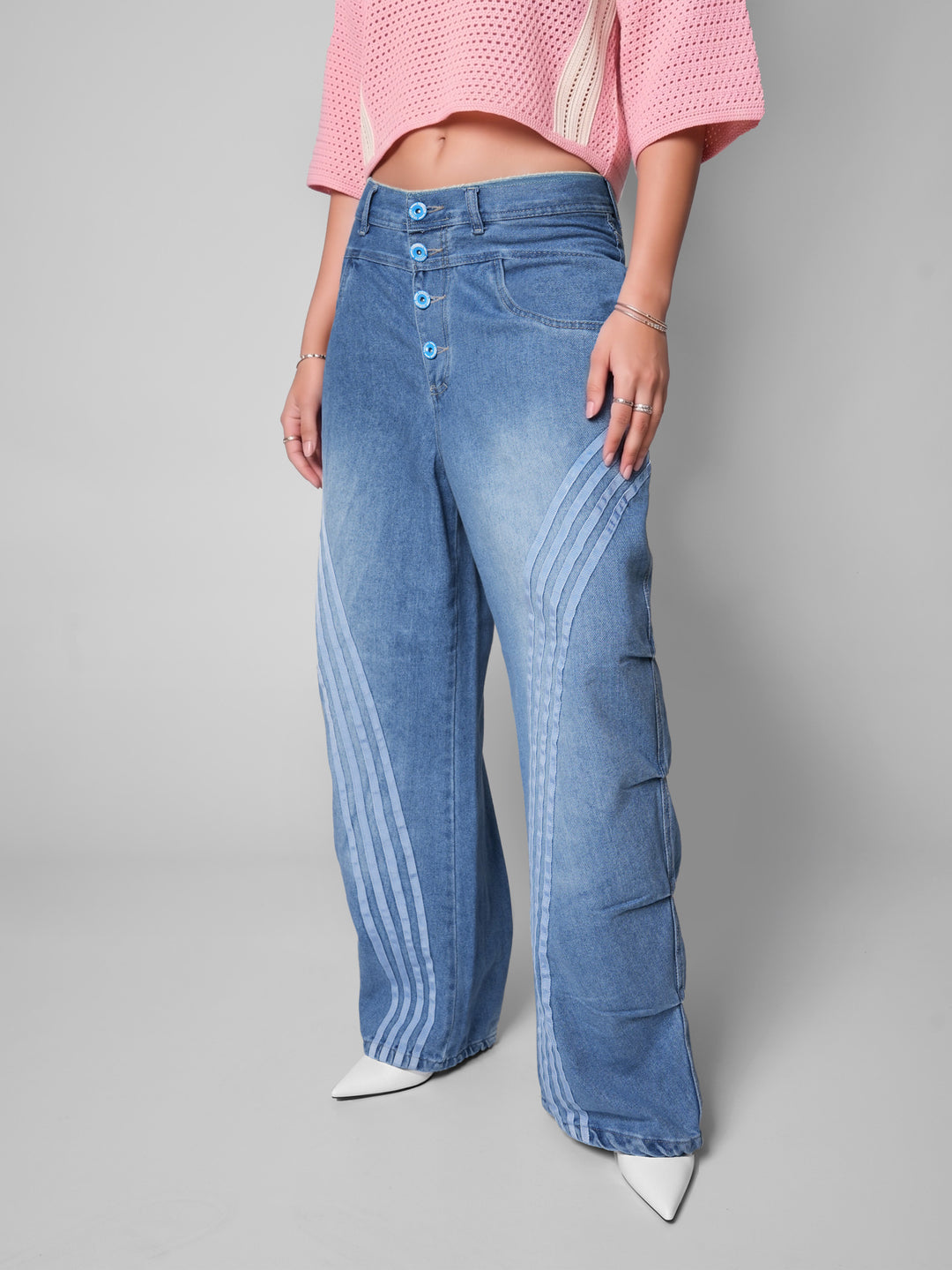 Jean baggy sporty
