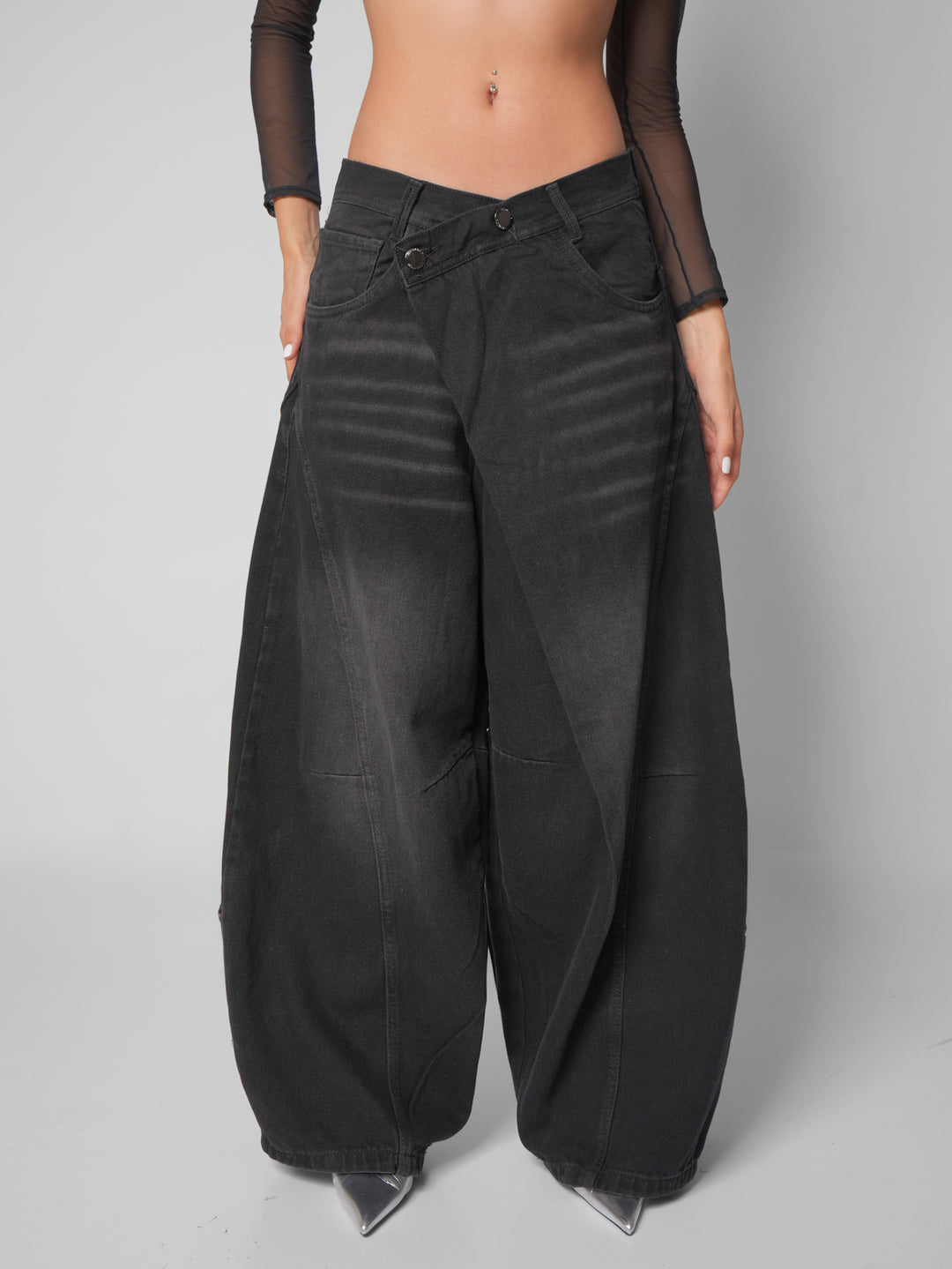 Jean super baggy Dark wave