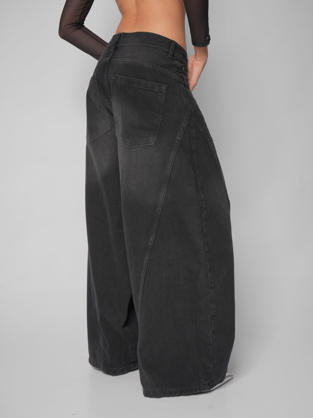 Jean super baggy Dark wave