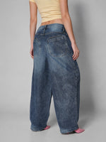 Load image into Gallery viewer, Jean Baggy Sunday blue
