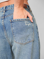 Load image into Gallery viewer, Jean Wide leg Sunset
