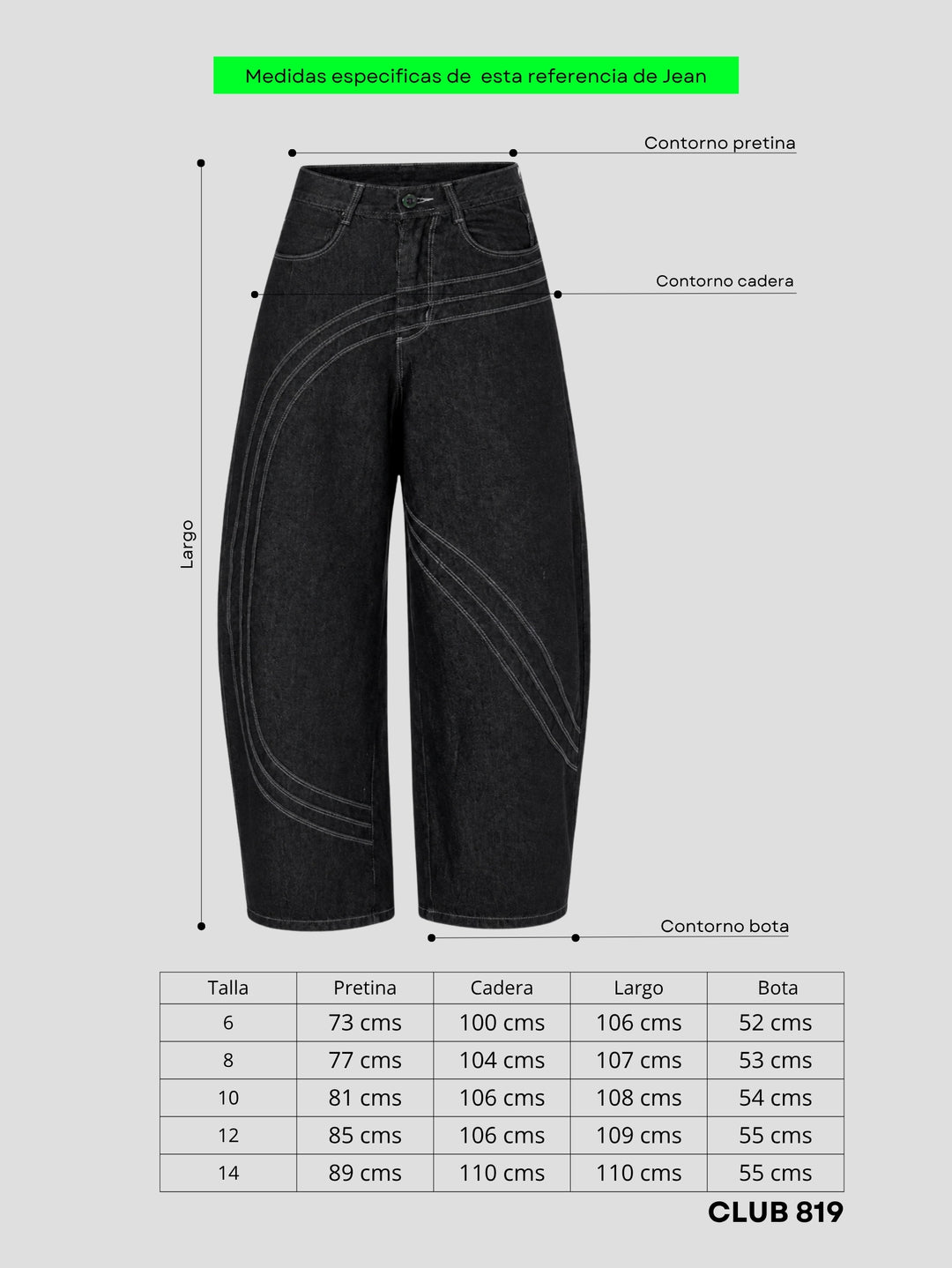 Jean baggy Vega