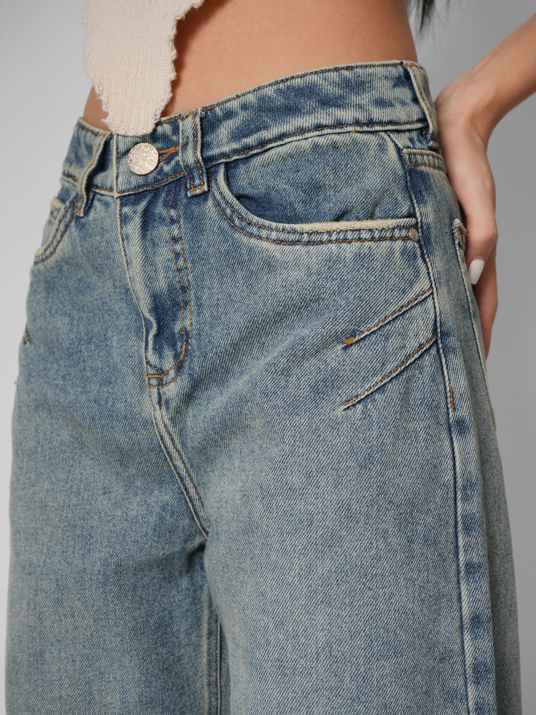 Jean wide Le pins vintage