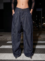 Load image into Gallery viewer, Jean Baggy Blue hour

