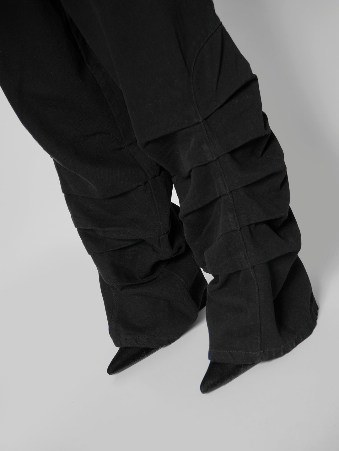 Jean baggy Carbon black