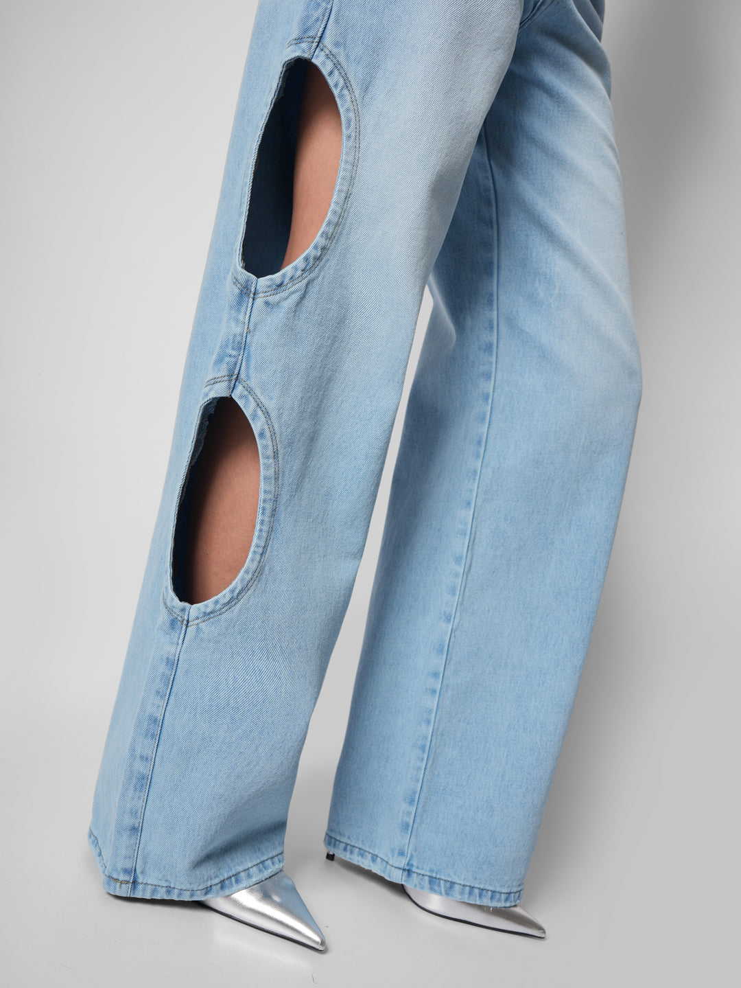 Jwan wide leg cut out