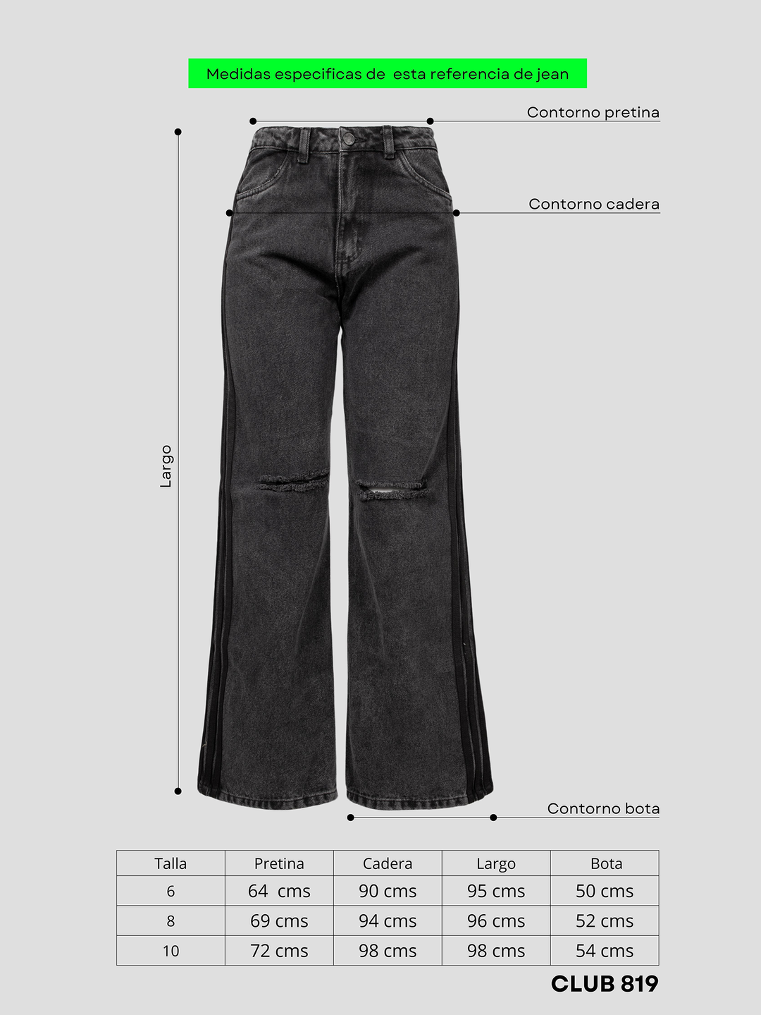 Jean wide leg Vilna