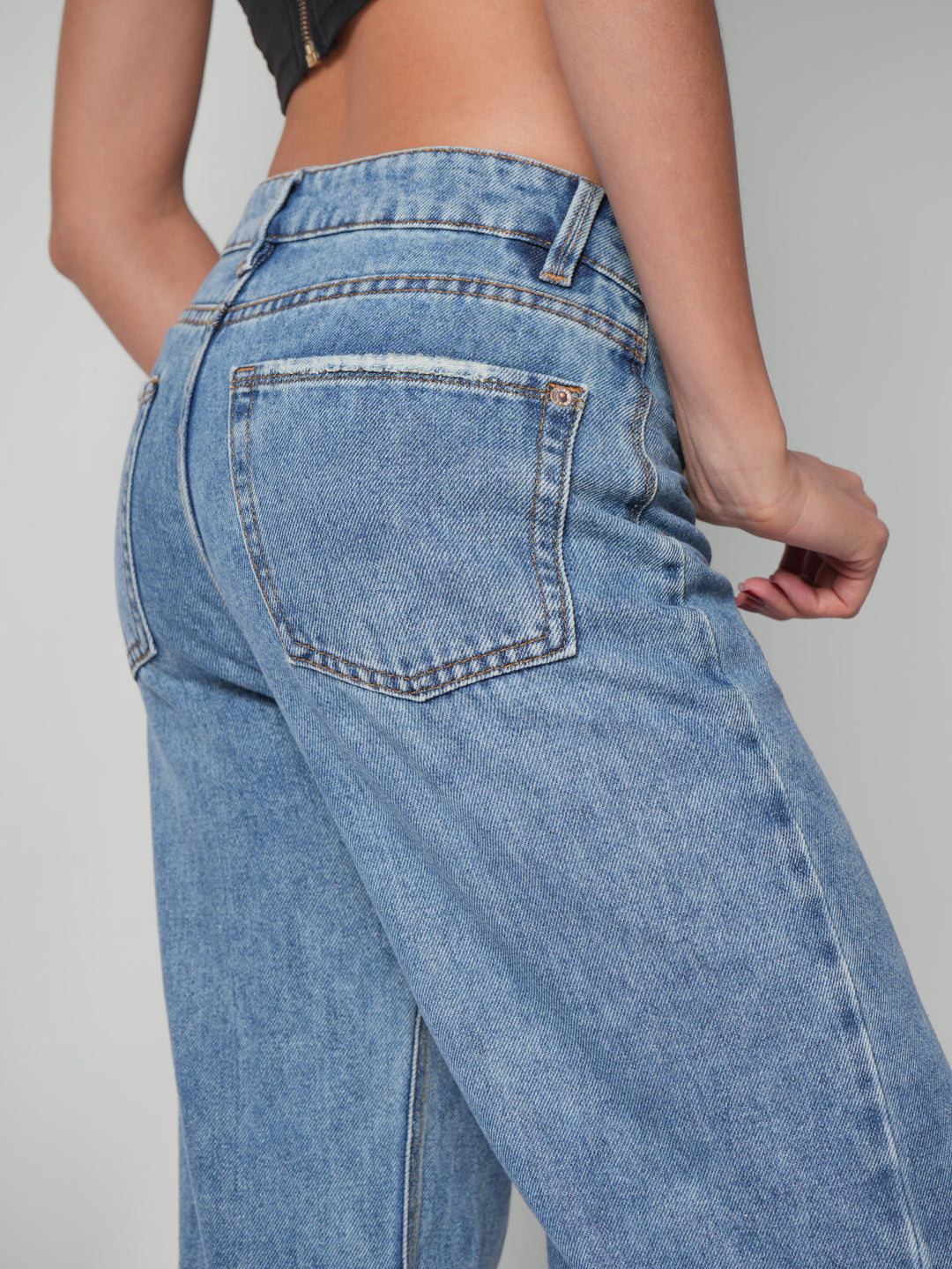 Jean wide leg honey
