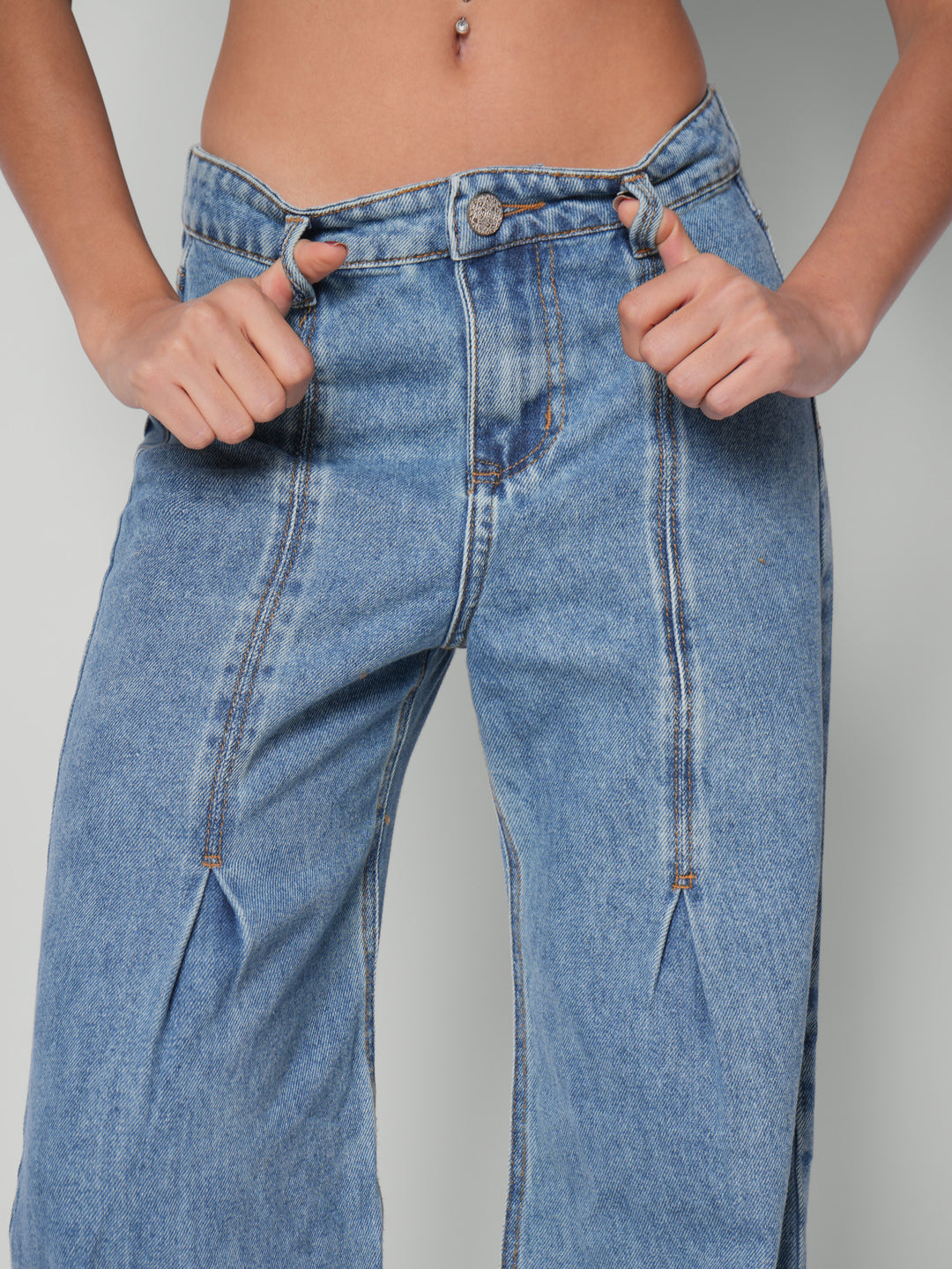 Jean wide leg honey
