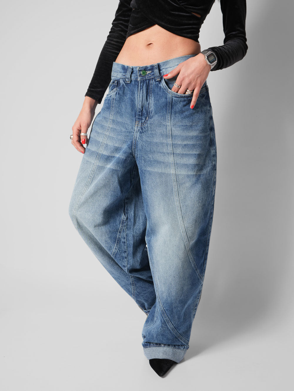 Jean Baggy Lustra