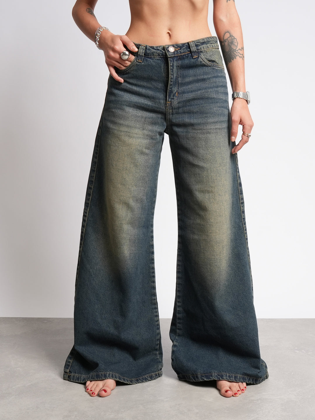 Jean super wide leg Alessia