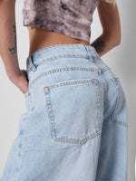 Load image into Gallery viewer, Jean baggy Espresso
