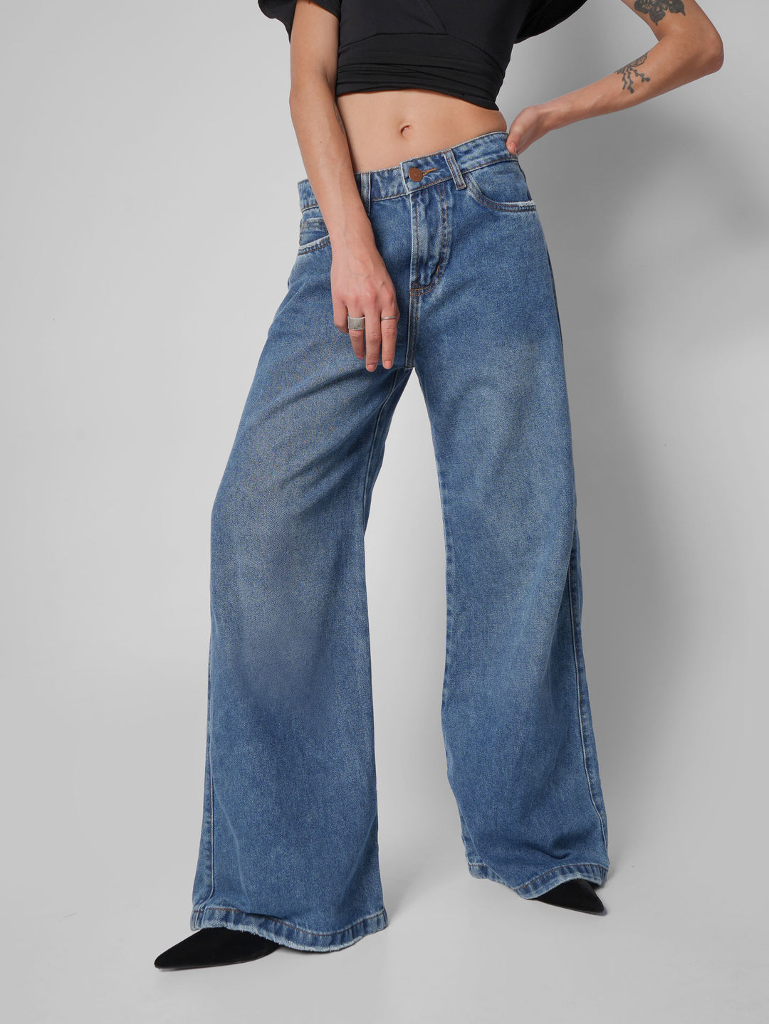 Jean Wide Leg Rhythm