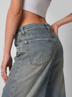 Load image into Gallery viewer, Jean wide leg dream
