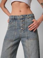 Load image into Gallery viewer, Jean wide leg dream
