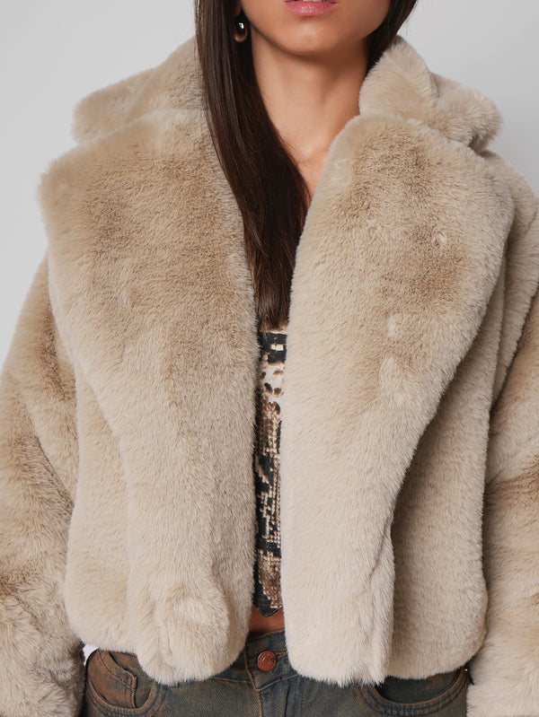 Abrigo euphoria beige