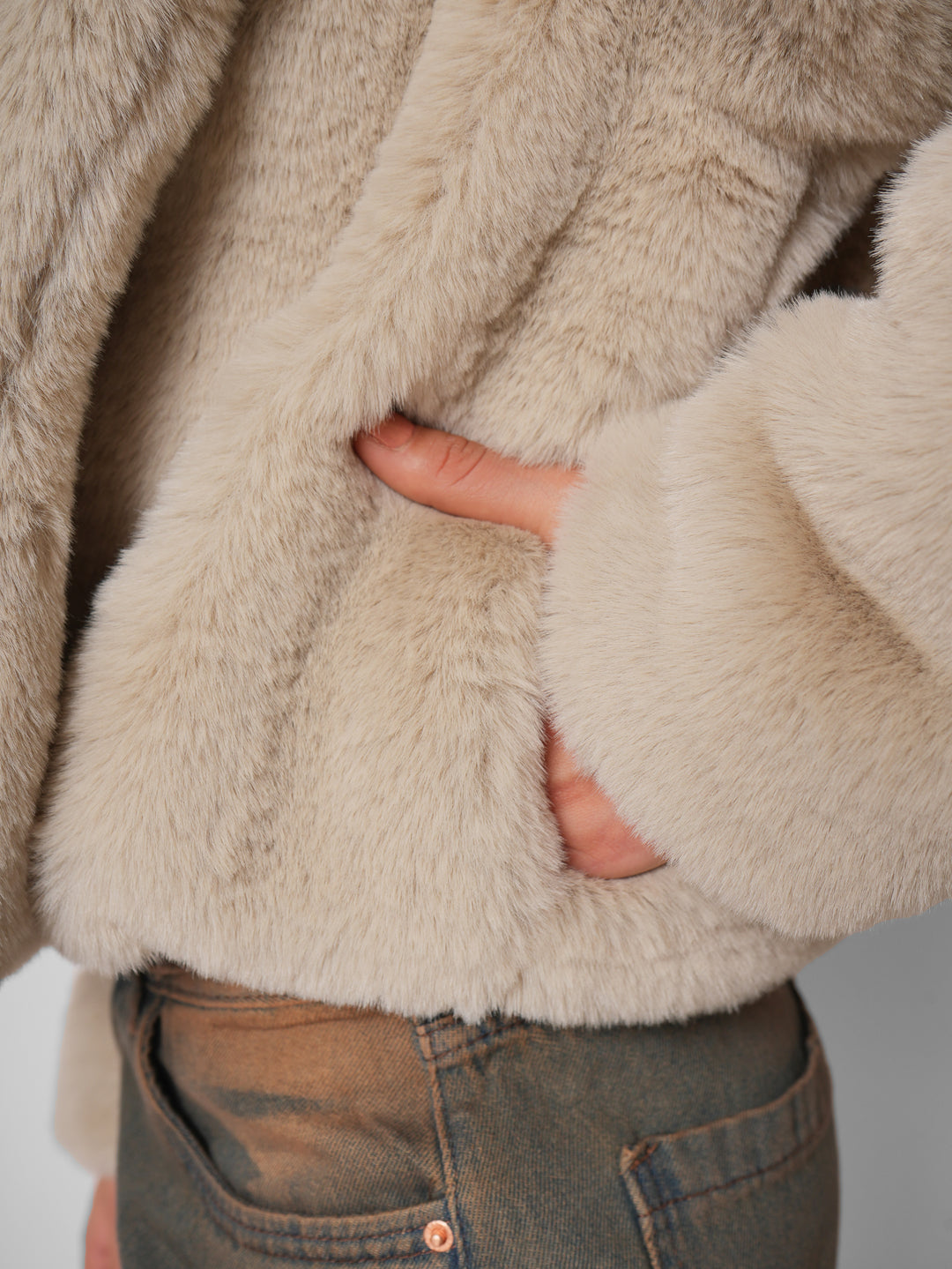 Abrigo euphoria beige