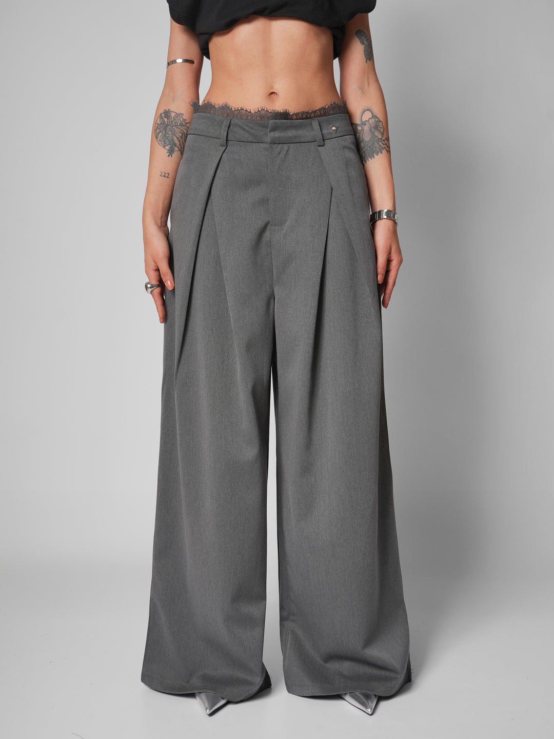 Pantalon prenses affair gris