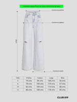 Load image into Gallery viewer, Jean wide leg after party
