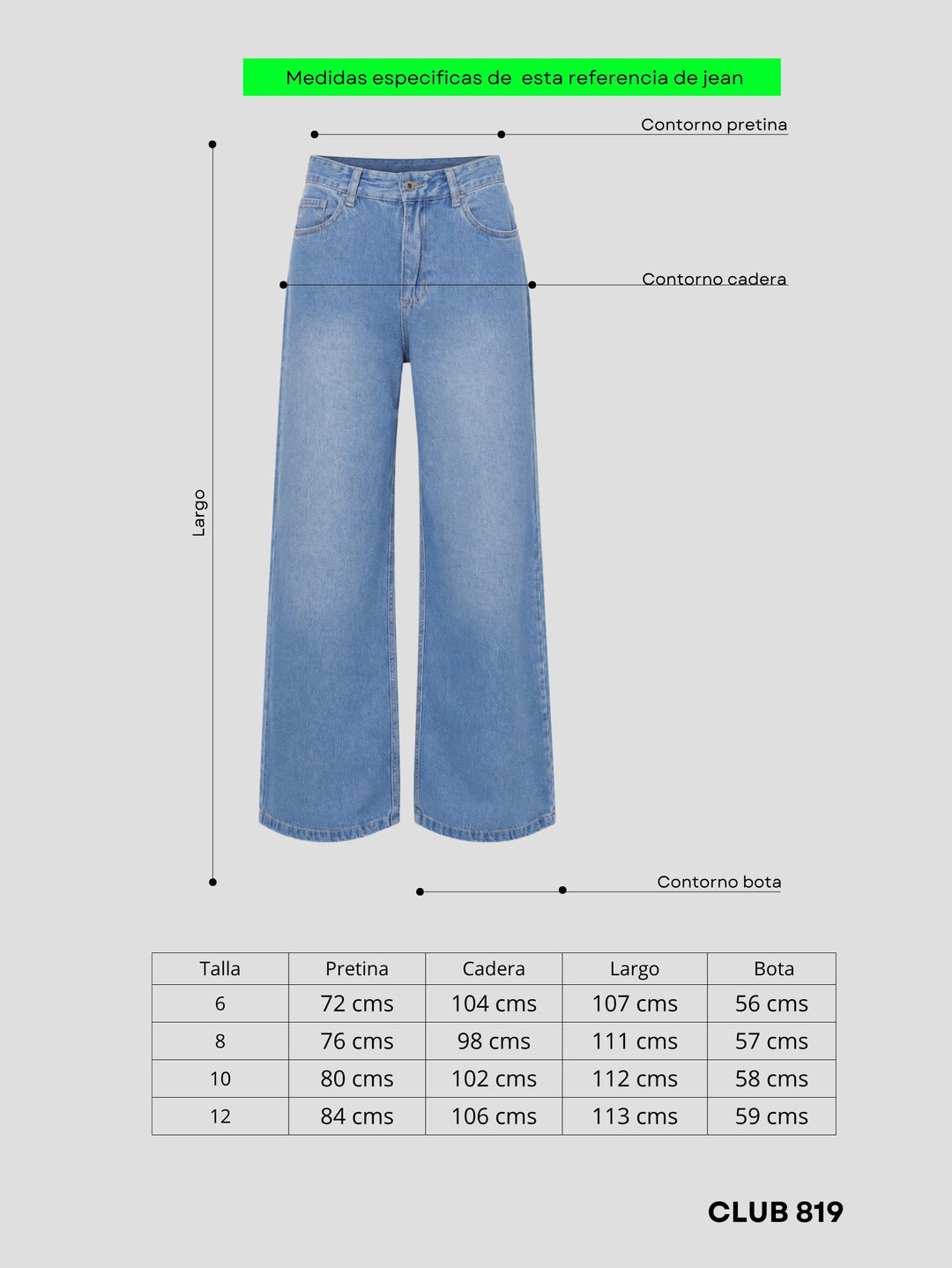 Jean baggy hada