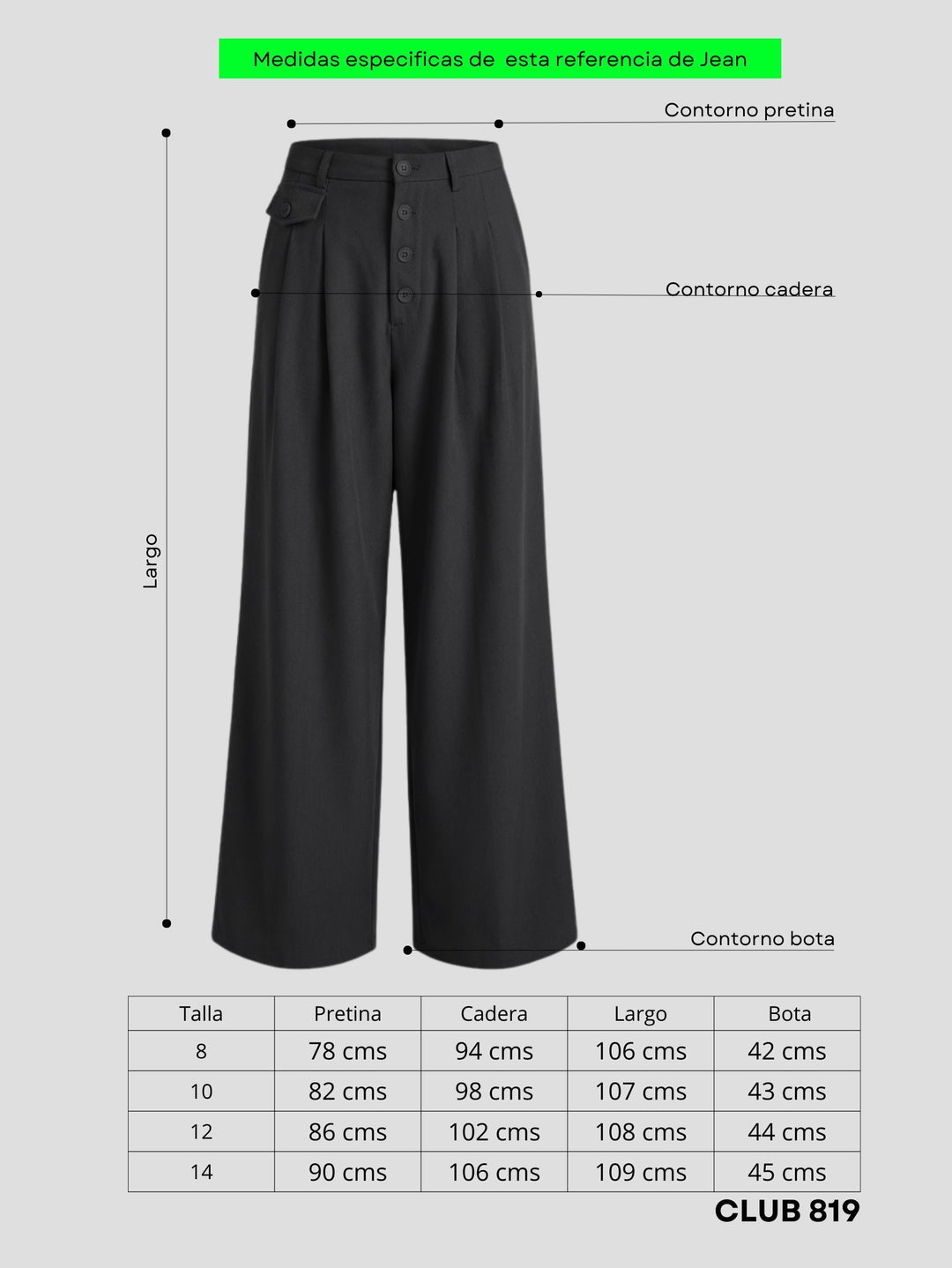 Pantalón pulse black