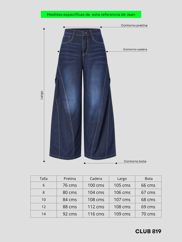 Jean super baggy Low signal