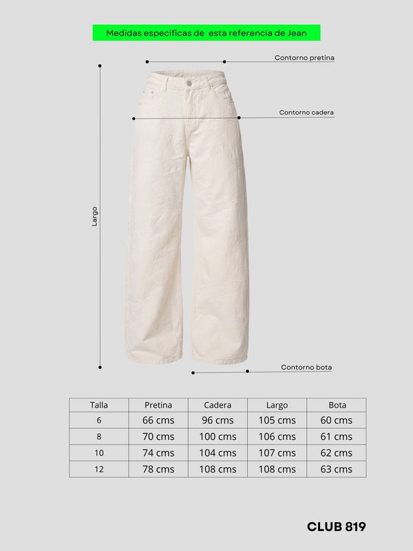 Jean Wide leg Amnesia